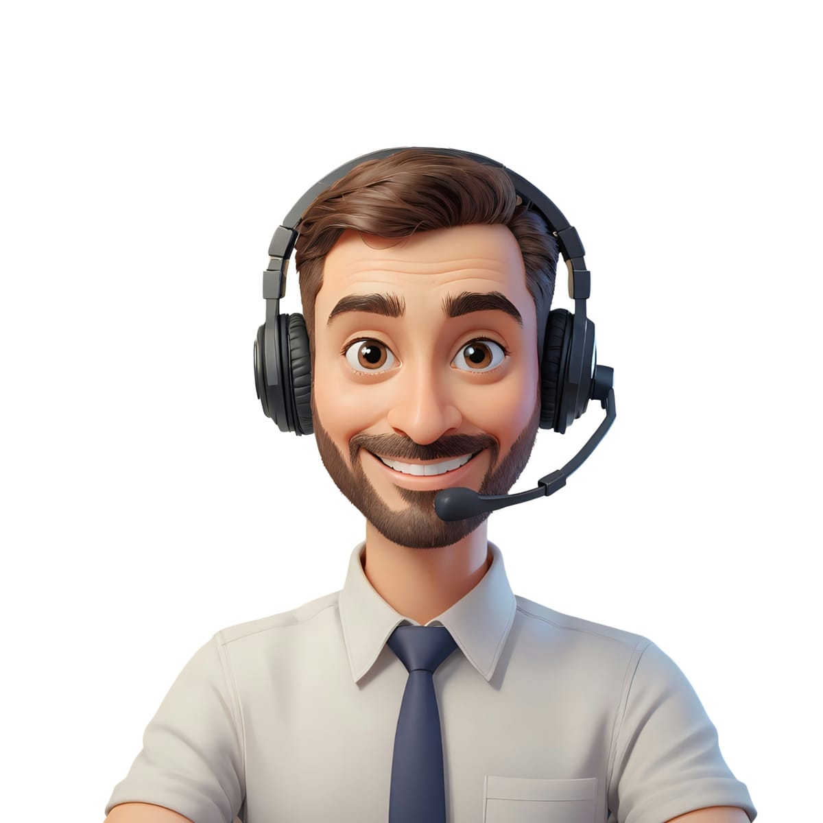 Customer Service Agent (Public Domain Image)