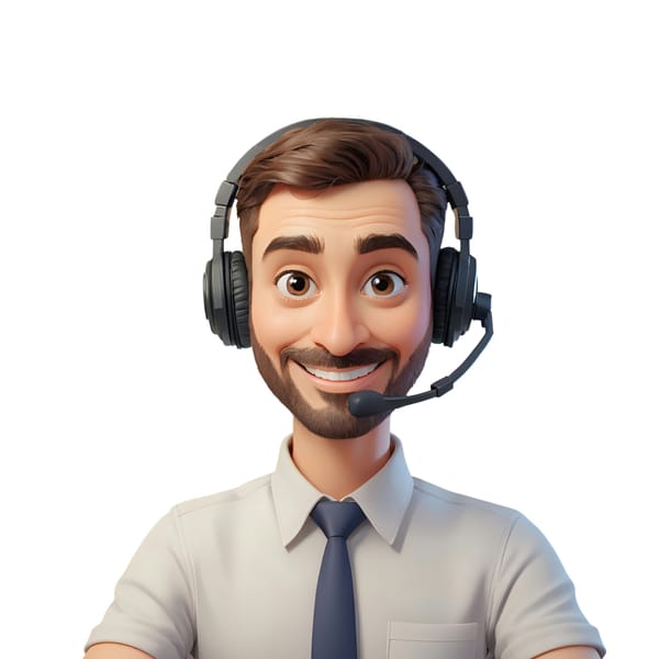 Customer Service Agent (Public Domain Image)